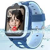 4G Smartwatch Kinder mit GPS und Telefon - IP67...