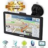 Hieha 7' Zoll LKW PKW GPS Navigationsgerät Navi...