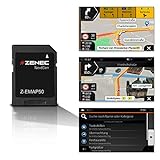 ZENEC Z-EMAP50: Micro SD-Karte mit Navigation für...