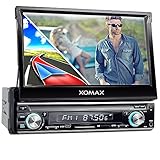 XOMAX XM-VRSUN740BT Autoradio mit GPS Navigation I...